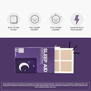 Parches de Melatonina para Dormir, Parches Cutáneos para el Bienestar del Sueño - Product Image 3