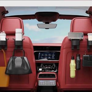 Portavasos Multifuncional para Auto con Soporte para Teléfono, Organizador Multifuncional para Asiento Trasero de Auto con Ganchos para Reposacabezas - Product Image 5