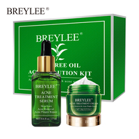 BREYLEE OEM Coffret Crème et Sérum Anti-Acné à l'Arbre à Thé avec votre logo