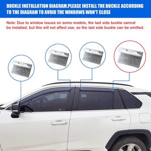Déflecteur de vitre sur mesure en PC pour <span class=keywords><strong>Toyota</strong></span> <span class=keywords><strong>Corolla</strong></span> <span class=keywords><strong>Touring</strong></span> Sports (Break) <span class=keywords><strong>2019</strong></span> – Vente en gros INCHANNEL - Product Image 5