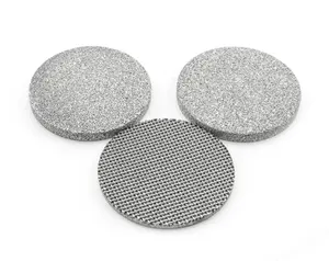 Customizable 150 Micron Puck Screen Sintered Coffee Filter 58.5mm 53.5mm 51mm Metal Liquid Filter Puck Retail Industries New