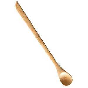 Bamboo <b>Spoons</b> 16X3Cm And 19X3Cm Carbonized Coffee <b>Spoon</b> Reusable For Camping Honey <b>Spoon</b> Solid Color - Product Image 5