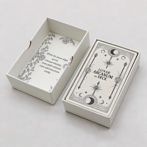 Cartes de tarot spirituelles aux couleurs douces et pastelées, jeu de tarot illustré minimaliste pour débutants, divination, relaxation, méditation - Product Image 3