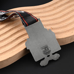 Medali kuningan cetak kustom 2 inci medali emas pemenang penghargaan kompetisi olahraga Logo pesta Model logam - Product Image 4