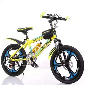 Bicicleta de montaña para niños de 20, 22 y 24 pulgadas con frenos de disco y absorción de impactos para niños de 8 a 13 años, color azul - Product Image 4