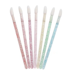 Varitas Aplicadoras de Brillo Desechables, Varillas de Cristal, Brochas de Labios con Esponja, Hisopos de Algodón para Maquillaje - Product Image 1