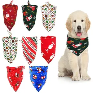 Cane natale sciarpa scamiciato natale 2021 ornamenti decorazione pet abbigliamento coperta natale cane ornamenti regalo