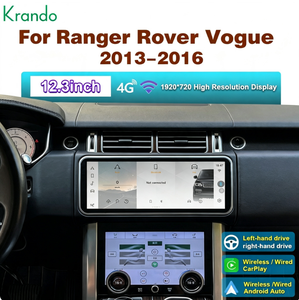 Reproductor Multimedia con Unidad Principal Qualcomm, GPS, Radio para Auto de 12.3 Pulgadas, Carplay, Android Auto para Land Rover Range Rover Vogue L405 2013-2016 - Product Image 3