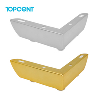 Pour les pieds de Table en acier moulé Topcent Cadres en métal de force industrielle pour le bureau de Restaurant ou la maison Table basse de banc de salle à manger