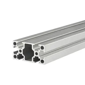 Perfil de aluminio industrial 2040T slot -4 estándar nacional 20X40 marco de montaje de tubo cuadrado equipo de automatización de aleación de aluminio
