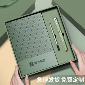 ชุดของขวัญสมุดโน้ต A5 ปกอ่อน เย็บด้าย สไตล์ธุรกิจ มินิมอล สำหรับสำนักงาน พิมพ์ดิจิทัล สมุดโน้ตสำหรับโปรโมชั่น - Product Image 5