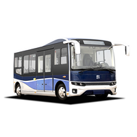 Minibus Urbain Électrique Automatique à Plancher Bas et Monopédale, Conception LHD, Prix Bas, Fabriqué en Chine