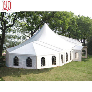 เต็นท์หรูหราทรงหลายยอดผสมผสาน พร้อมเต็นท์ข้างหลายด้าน สำหรับงานแต่งงาน - Product Image 5