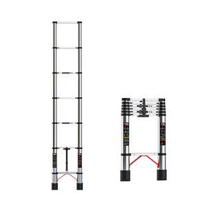 Thang Đa Năng Bằng Thép Không Gỉ Thang Co Rút Bậc Thang Đơn Có Thể Gập Lại - Product Image 3