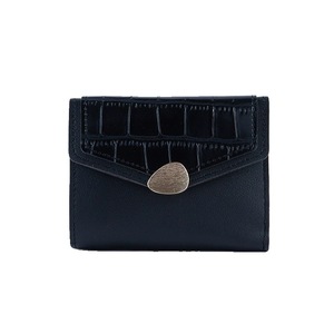 Cartera de Cuero para Mujer Edición Coreana 2024 Antidesmagnetización Multitarjeta Pequeña y Compacta con Forro de Poliéster Fresca y Elegante - Product Image 3