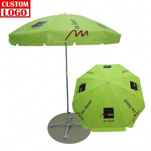 Parasol de plage et de pêche personnalisé avec logo couleur sur mesure, grande taille, vente chaude - Product Image 1