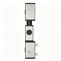 Charnière de porte de chambre froide en acier inoxydable, design moderne, réglable 2D, charge 100 kg, ouverture 180° pour portes de congélateur de hall, cuisine, hôtel