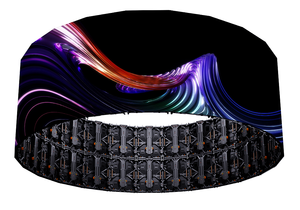 Écran d'affichage numérique LED flexible pour publicité en extérieur et en intérieur, résistant à l'eau, pour églises, bars, scènes - Product Image 3