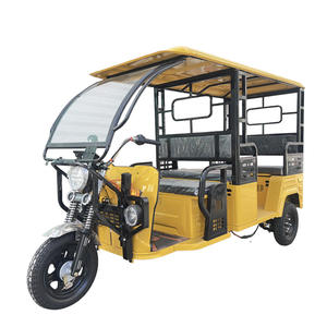 Triciclo Eléctrico de Tres Filas y Seis Asientos con Carrocería Abierta para Transporte Diario de Pasajeros, Transporte de Estudiantes, Visitas a Zonas Turísticas, etc. - Product Image 1