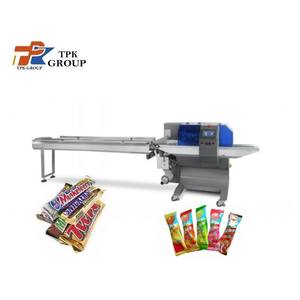 350 450 650 Embalaje horizontal <span class=keywords><strong>Burrito</strong></span> Galletas Almohada Máquina de embalaje de dulces - Product Image 1