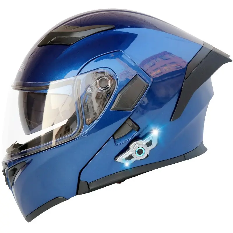 SUBO moto casque de sécurité intégral double objectif jiekai