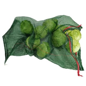 40*60 cm poly onion mesh net bags for agricultural circular weaving mesh <b>sacks</b> onion fruits vegetables 10kg 20kg - Product Image 1