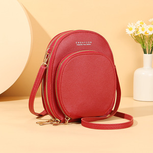 Hot Sell Wholesale Pu Multi-function Mini Leather Women's <strong>Mobile</strong> Phone <strong>Bags</strong> - Product Image 3