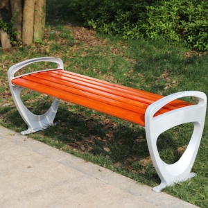 Bancs de patio extérieur design moderne <span class=keywords><strong>rue</strong></span> publique <span class=keywords><strong>banc</strong></span> en bois métal parc urbain <span class=keywords><strong>arbre</strong></span> jardin <span class=keywords><strong>banc</strong></span> d'attente - Product Image 3