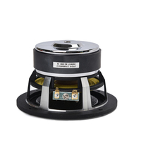 Haut-parleur de graves de 4 pouces, cadre en aluminium moulé, cône en fibre de verre, 4 ohms, 30 W, pour enceinte Bluetooth, équipement audio