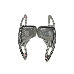 Paddle Shifter Carbon Fiber <b>Trim</b> Aluminum Geometric Style For Logitech G20 G27 G29 Steering <b>Wheel</b> - Product Image 5