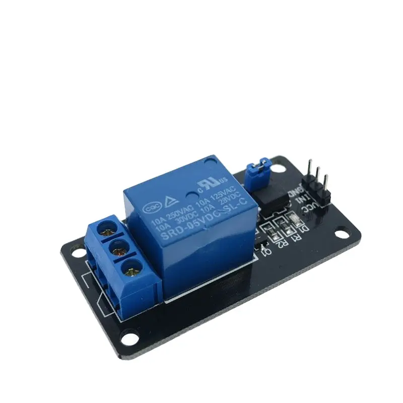 Carte d'interface de relais 1 canal, Module de commande pour MCU PIC AVR DSP SCM, 1 canal, 5V