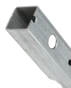 Hot Sale Hot Rolled Steel Slotted Galvanized Steel Square channel steel beam for Rittal enclosures