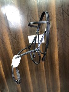 Trending Mexican Equestrian Horse Grackle Bridle Custom Crossbody Softy Padded Noseband Figura de cuero duradero 8 Bridas - Product Image 3