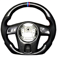 Volant en cuir de fibre de carbone pour Kia Forte Cerato Volant personnalisé