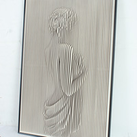 Décoration murale 3D abstraite sculptée de haute qualité, art mural moderne de luxe pour entrée, à suspendre avec cadre, tailles personnalisées disponibles