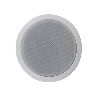 Haut-parleur de plafond en métal Dante 15W de <span class=keywords><strong>6</strong></span> pouces avec alimentation 24 VDC <span class=keywords><strong>ou</strong></span> PoE - Product Image 1