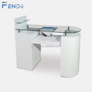 <span class=keywords><strong>Mesa</strong></span> de Manicura para Salón, Moderna <span class=keywords><strong>Mesa</strong></span> de Uñas de Madera con Extractor de Polvo - Product Image 4