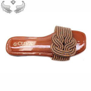 Vente en Gros : <span class=keywords><strong>Sandales</strong></span> Plates Durables à Strass pour Femmes – Légères, Vente Directe Usine - Product Image 3