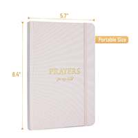 Carnet de notes personnalisé : Journal biblique avec questions, versets et textes bibliques, design sur mesure, journal de dévotion guidé