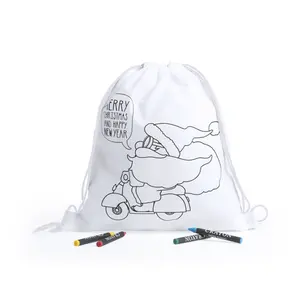 Sac de coloriage de Noël, merchandising personnalisé - Product Image 1