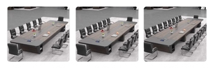 Nouveau modèle de table de conférence table de réunion de bureau 8 places table de formation meubles de bureau réunion - Product Image 6