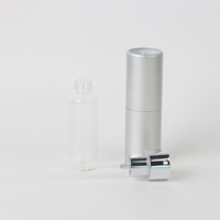 Fantaisie 30ml Twist up Aluminium Parfum Pulvérisateur Bouteille Rechargeable Voyage Parfum Atomiseur Vide pour Parfum