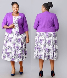 Conjuntos de Moda para Mujer Tallas Grandes, Ropa Femenina, Vestidos de Noche, Traje con Chaqueta, Vestido para Ocasiones Especiales - Product Image 1