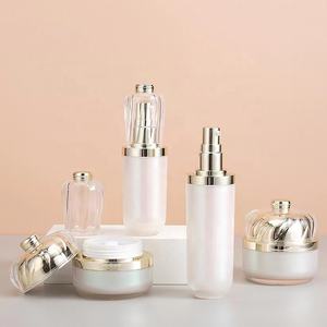 Lujo 1,7 oz Nuevo diseño Gel Jar Pot Personalizado ABS Crema Embalaje para el cuidado <span class=keywords><strong>de</strong></span> la piel Cosmético <span class=keywords><strong>de</strong></span> lujo Embalaje Shanghai Nuevo diseño - Product Image 3