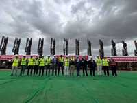 2026 Pile Driver Vibrateur pour le forage de fondations de centrales photovoltaïques et d'installations de panneaux solaires