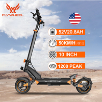 Nouveaux scooters électriques en stock, commande numérique, charge maximale 150 kg, pneus tout-terrain de 10 pouces, pliables.