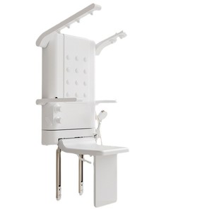 Chaise de douche murale pliable Meiruide avec siège et accoudoirs 38C – Unité de douche pour personnes âgées – Équipement de sécurité pour salle de bain - Product Image 5