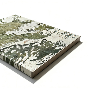 Peinture à l'huile abstraite faite à la main, tons verts mats, toile texturée, <span class=keywords><strong>art</strong></span> minimaliste Wabi Sabi <span class=keywords><strong>pour</strong></span> <span class=keywords><strong>galerie</strong></span> - Product Image 2