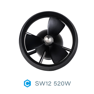 CubeMars SW12 48V520W Propulseur sous-marin 12kgf de poussée 30m de profondeur pour USV ROV <span class=keywords><strong>Bateau</strong></span> <span class=keywords><strong>Moteur</strong></span> BLDC étanche en alliage d'aluminium CNC pour drone - Product Image 5