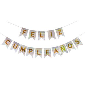 Bandera de Papel con Diseño de Bandera Española para Decoración de Fiestas de Cumpleaños - Product Image 4